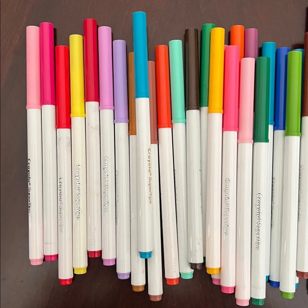 Crayola Markers Super Tips Kingart Marker